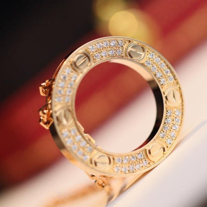 [Renovia Jewelry]LOVE NECKLACE ADJUSTABLE ROSE GOLD