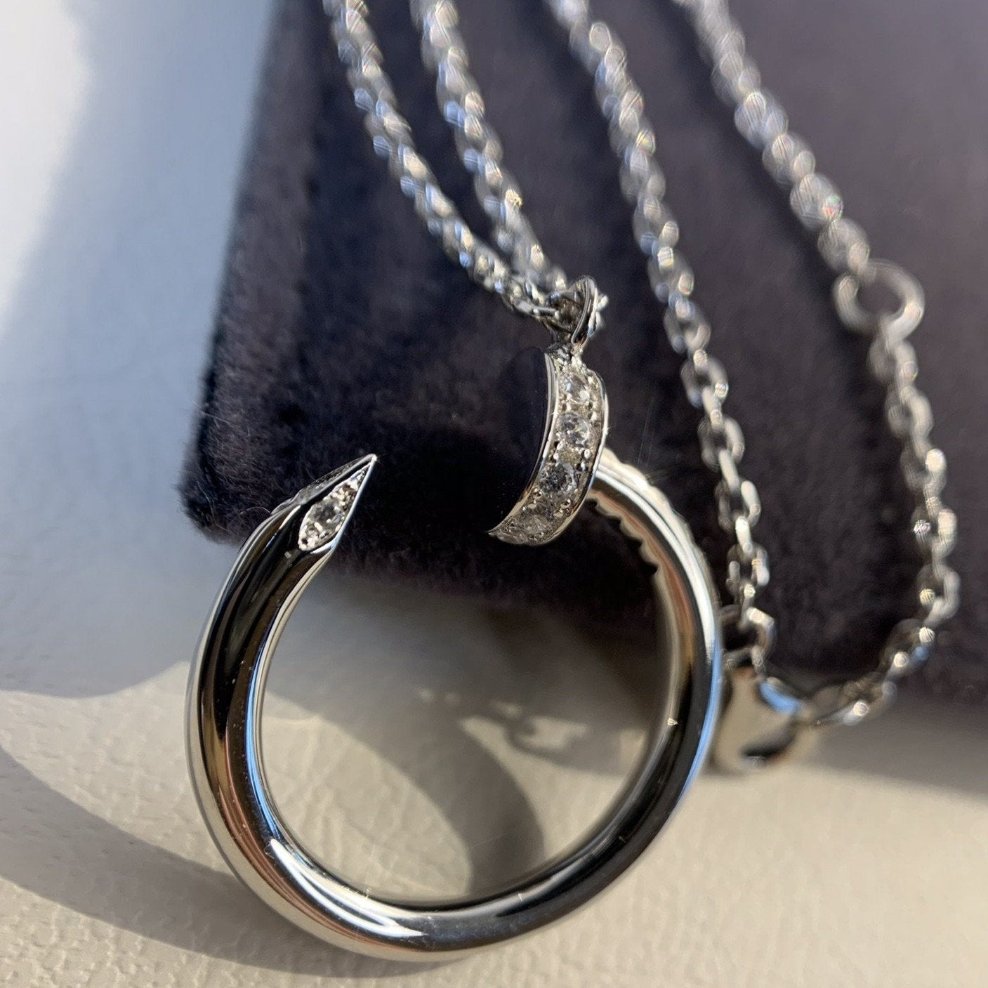 [Renovia Jewelry]JUSTE NECKLACE SILVER