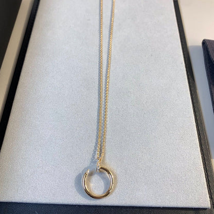 [Renovia Jewelry]JUSTE NECKLACE PINK GOLD