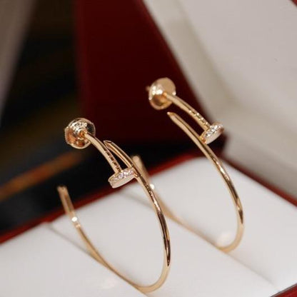 [Renovia Jewelry]JUSTE EARRINGS DIAMONDS 1.8MM