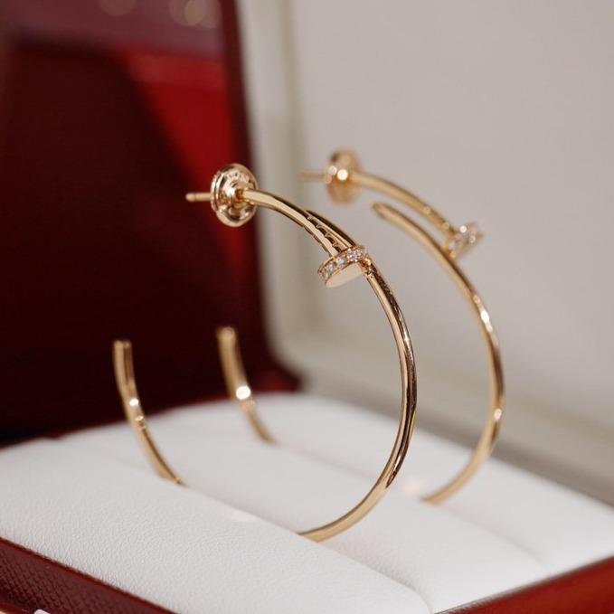 [Renovia Jewelry]JUSTE EARRINGS DIAMONDS 1.8MM