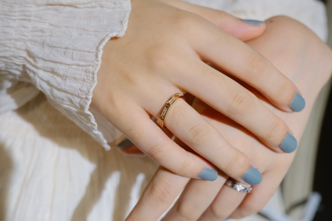 [Renovia Jewelry]LOVE RING 2.65MM DIAMOND