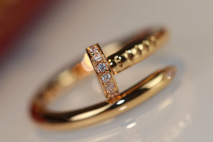 [Renovia Jewelry]JUSTE RING 2.65MM GOLD DIAMOND