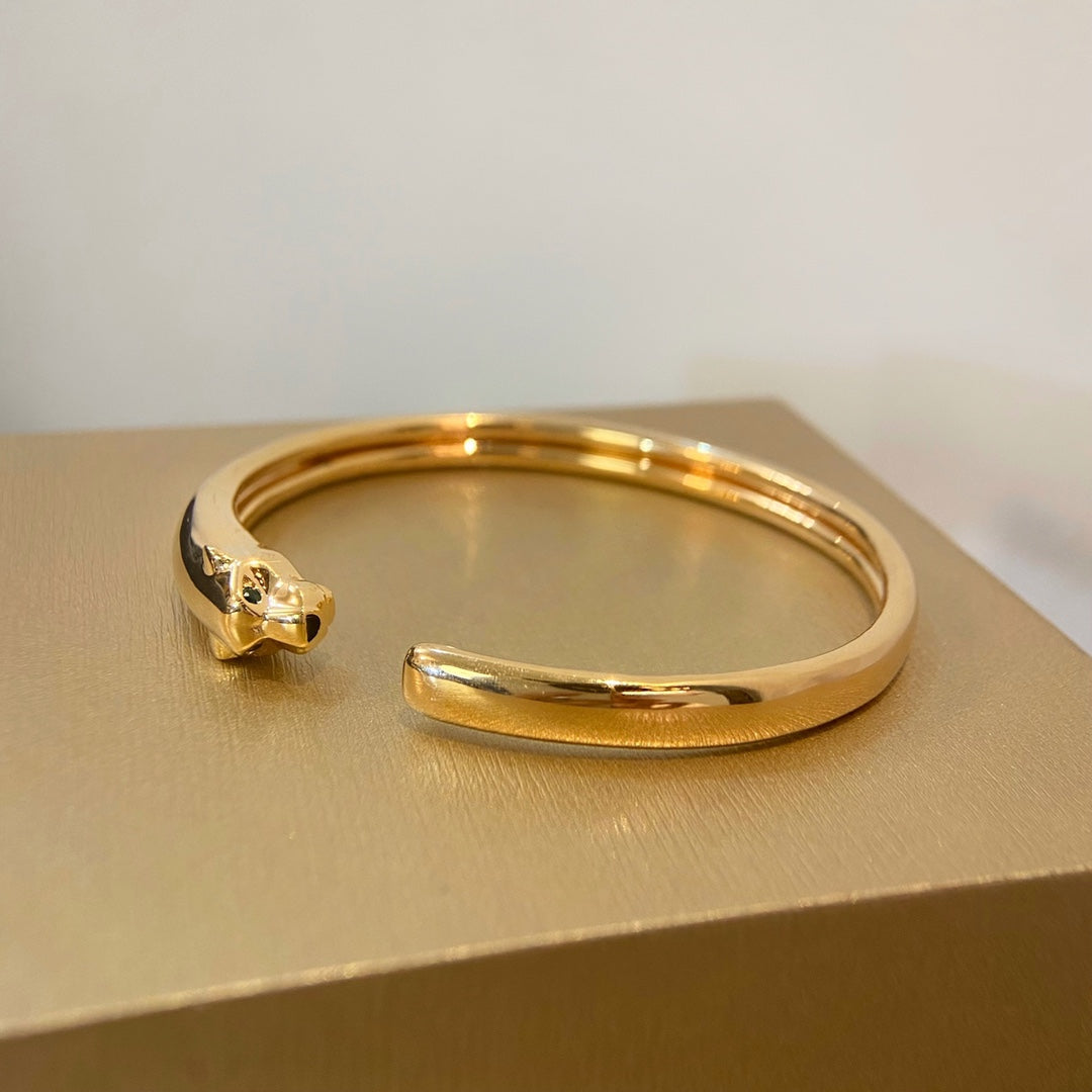 [Renovia Jewelry]PANTHERE GOLD OPEN BRACELET