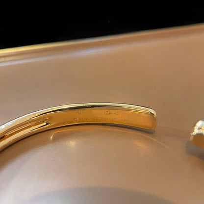 [Renovia Jewelry]PANTHERE GOLD OPEN BRACELET