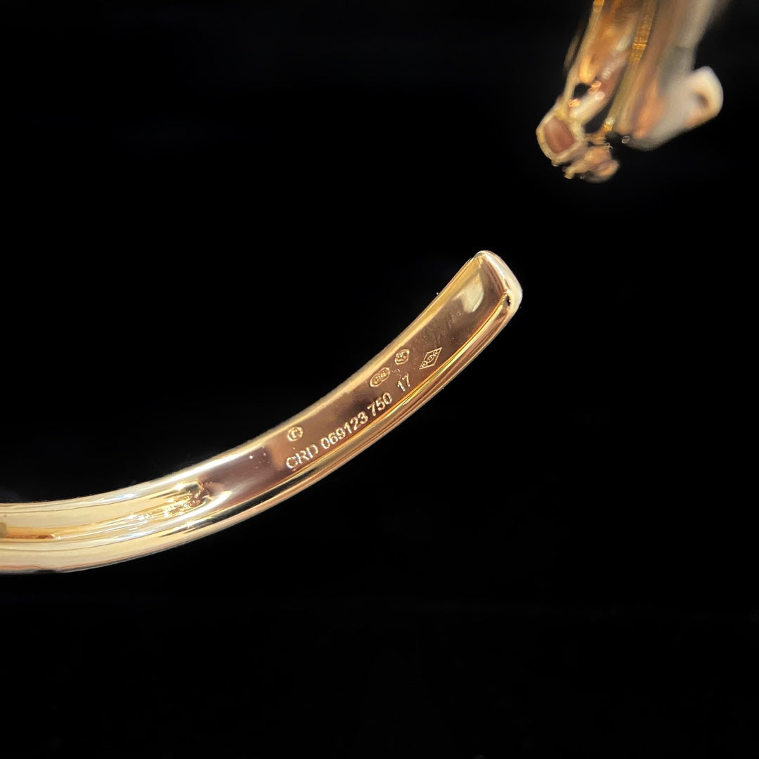 [Renovia Jewelry]PANTHERE GOLD OPEN BRACELET