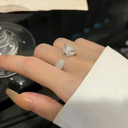 [Renovia Jewelry]PANTHERE 5.5MM ALL DIAMOND RING