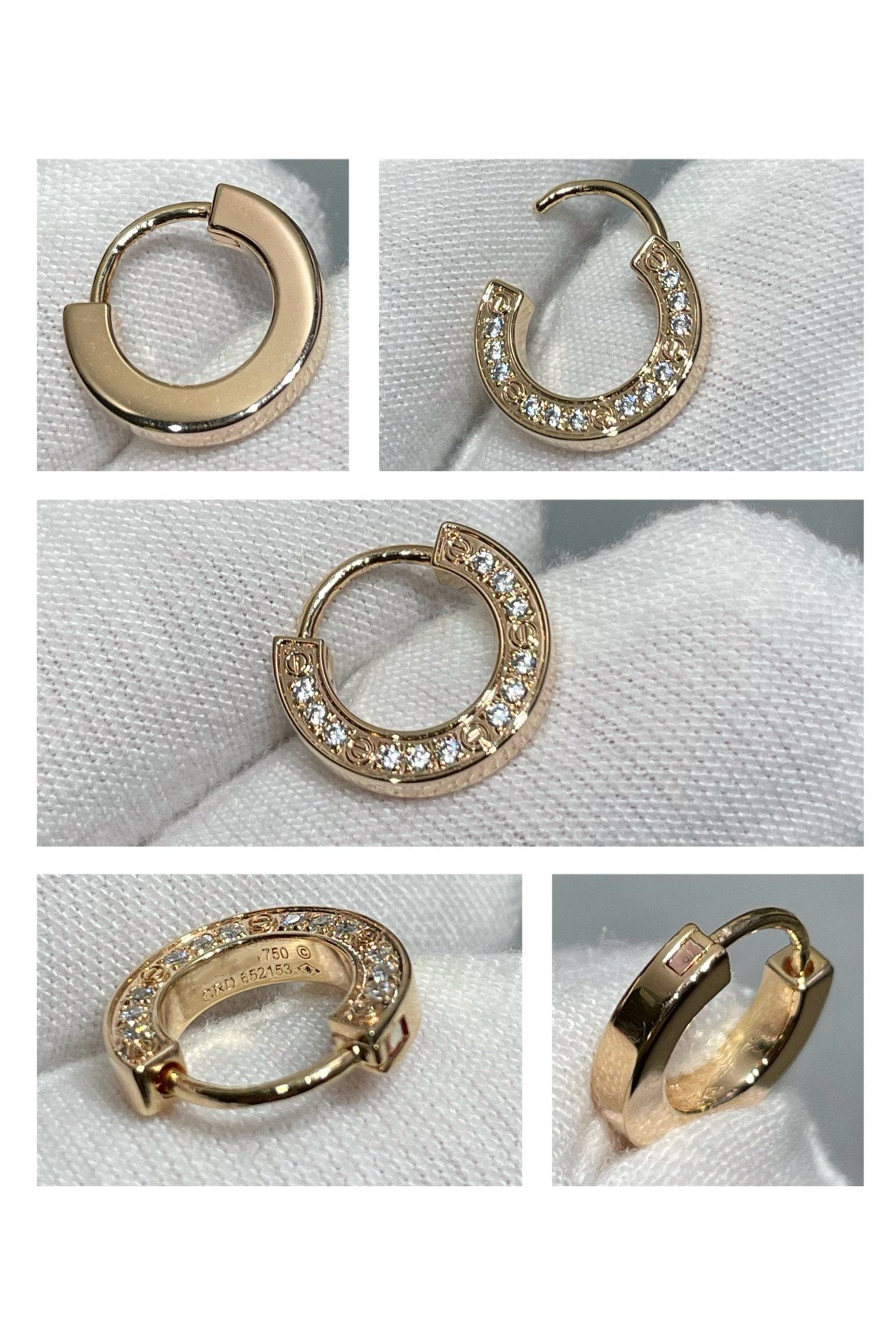 [Renovia Jewelry]LOVE DIAMOND EARRINGS