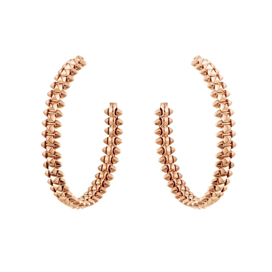 [Renovia Jewelry]CLASH LARGE HOOP EARRINGS