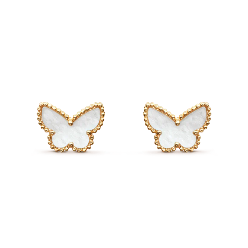 [Renovia Jewelry]SWEET BUTTERFLY MOP EARSTUDS
