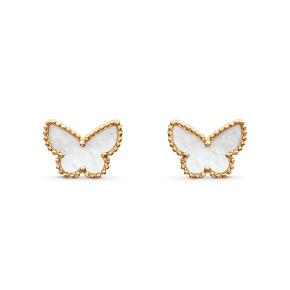 [Renovia Jewelry]SWEET BUTTERFLY MOP EARSTUDS