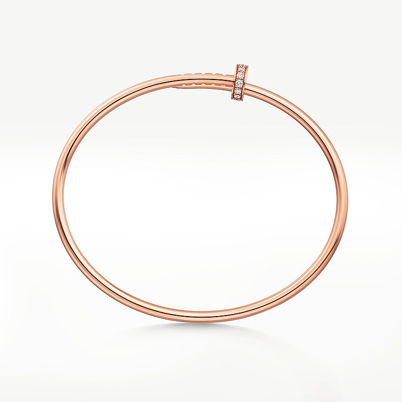 [Renovia Jewelry]JUSTE BRACELET 2.5MM DIAMONDS