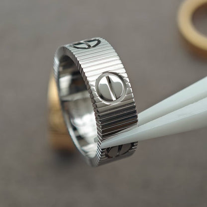 [Renovia Jewelry]LOVE 6.5MM RING