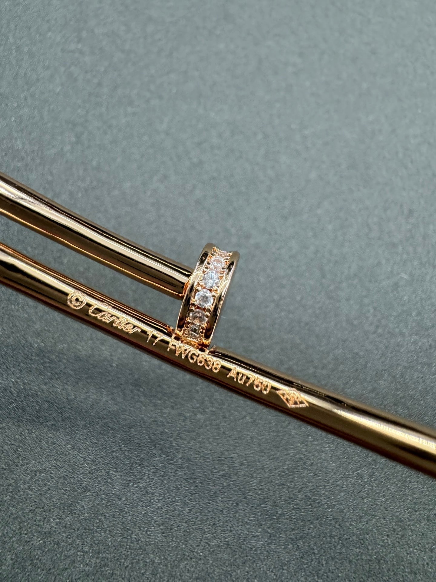 [Renovia Jewelry]JUSTE BRACELET 2.5MM  DIAMONDS2