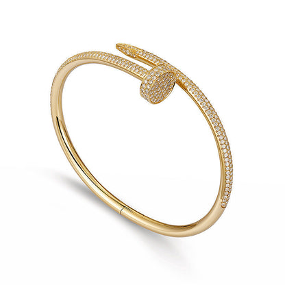[Renovia Jewelry]JUSTE BRACELET 3.5MM ALL DIAMONDS