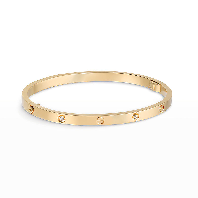 [Renovia Jewelry]LOVE BRACELET 3.65MM 6 DIAMONDS