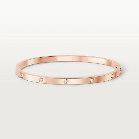 [Renovia Jewelry]LOVE BRACELET 3.65MM 10 DIAMONDS
