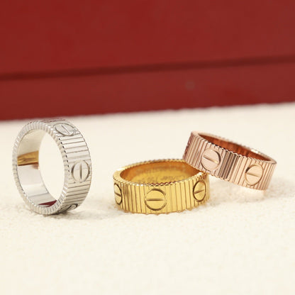 [Renovia Jewelry] 2025 NEW LOVE RING BRUSHED STYLE