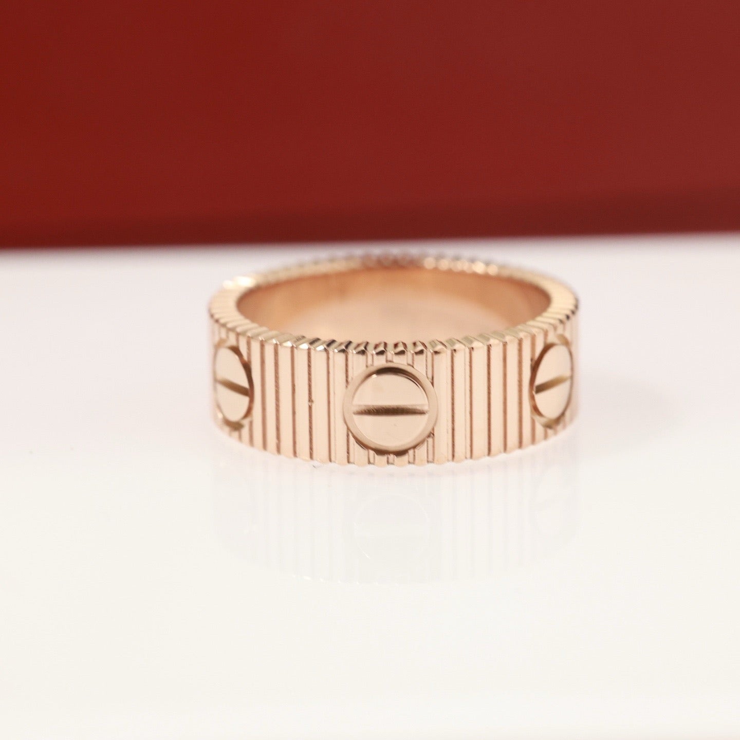 [Renovia Jewelry] 2025 NEW LOVE RING BRUSHED STYLE