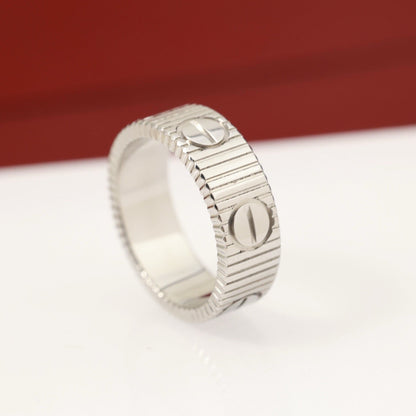 [Renovia Jewelry] 2025 NEW LOVE RING BRUSHED STYLE
