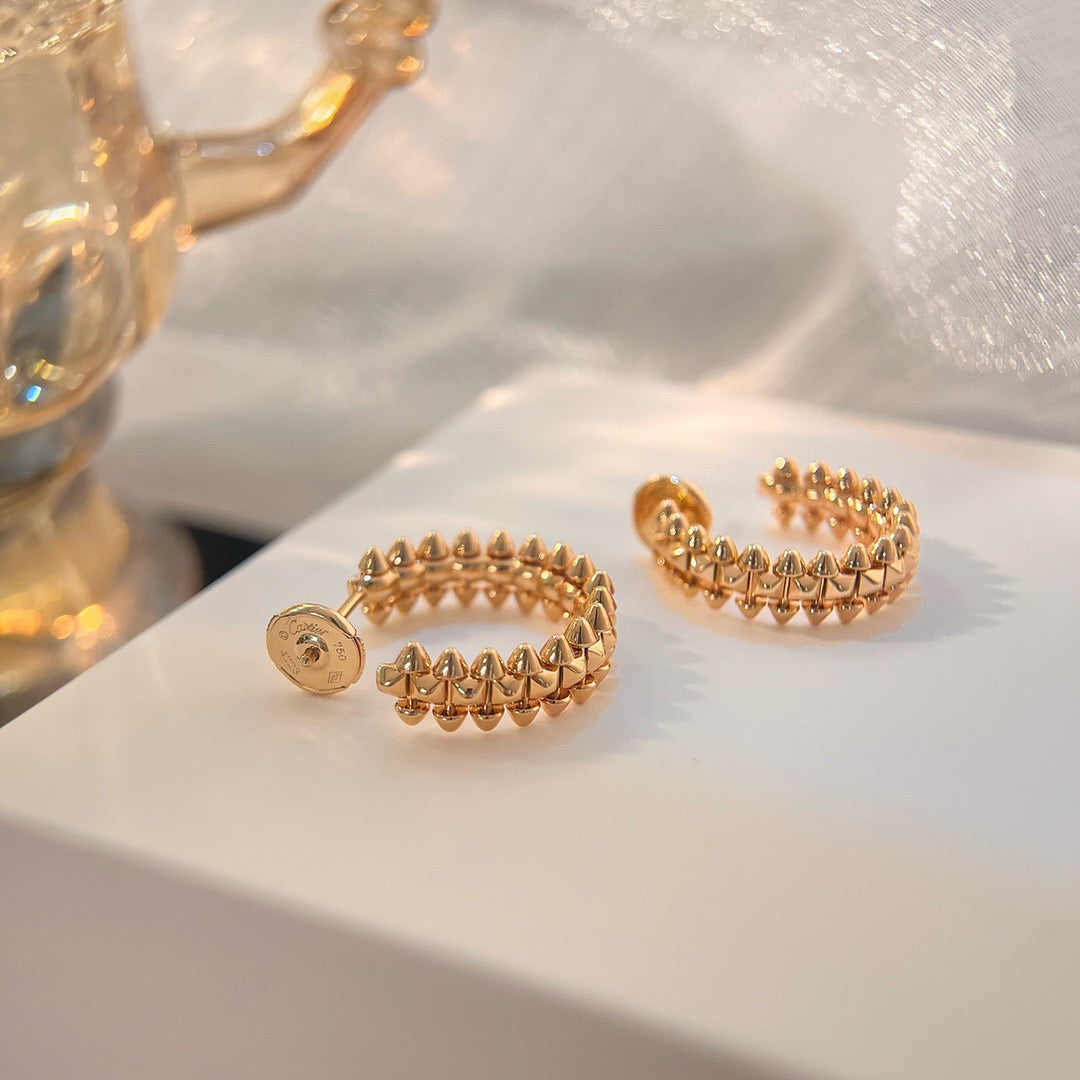 [Renovia Jewelry]CLASH SMALL HOOP EARRINGS