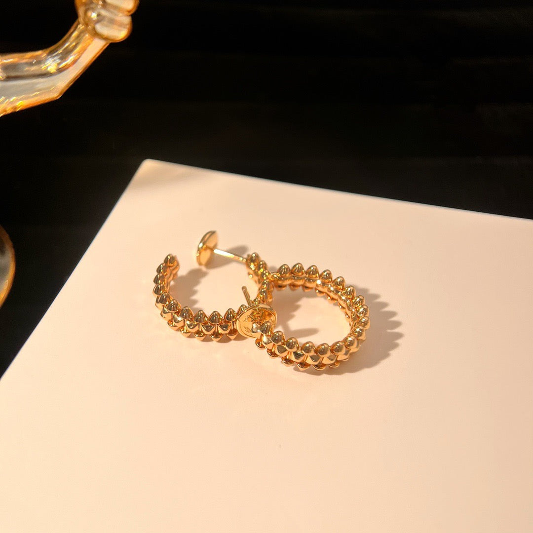 [Renovia Jewelry]CLASH SMALL HOOP EARRINGS