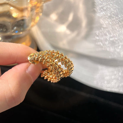 [Renovia Jewelry]CLASH SMALL HOOP EARRINGS