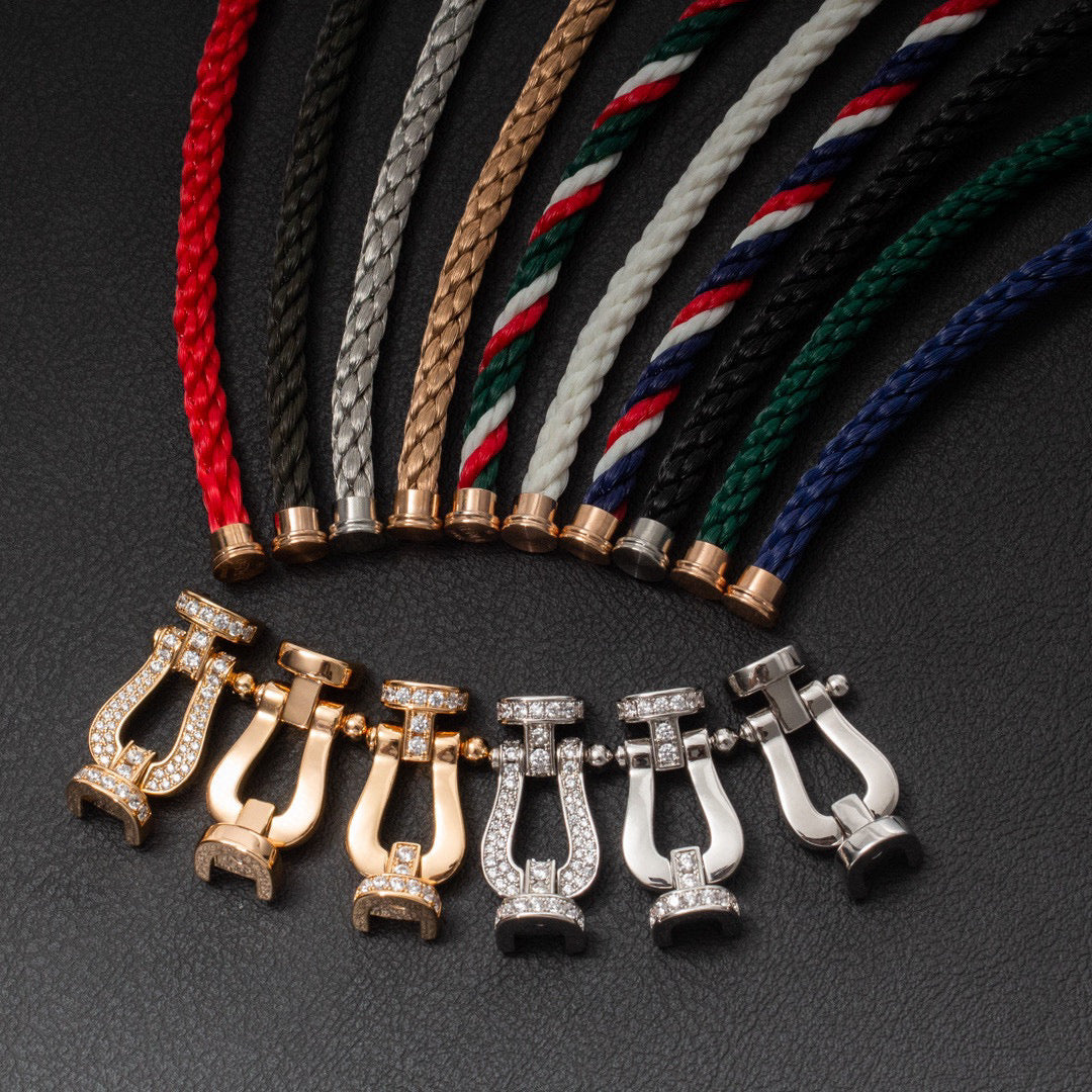 [Renovia Jewelry]FORCE LARGE HORSESHOE NO DIAMOND BRACELET GOLD