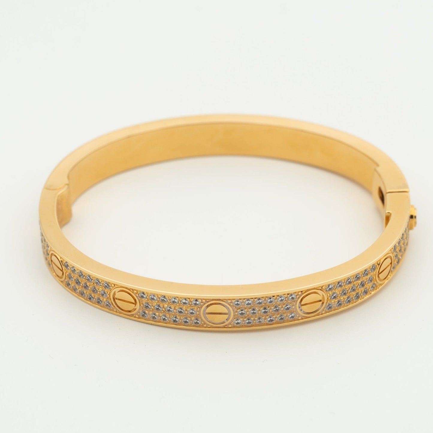 [Renovia Jewelry]LOVE BRACELET 6.1MM DIAMOND-PAVED