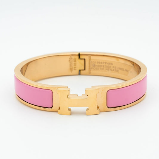 [Renovia Jewelry]H PINK BRACELET