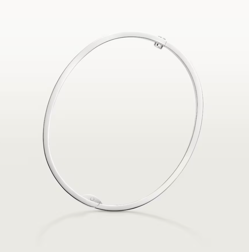 [Renovia Jewelry]NEW-LOVE-4.8MM-Width Diamond-Studded Bracelet