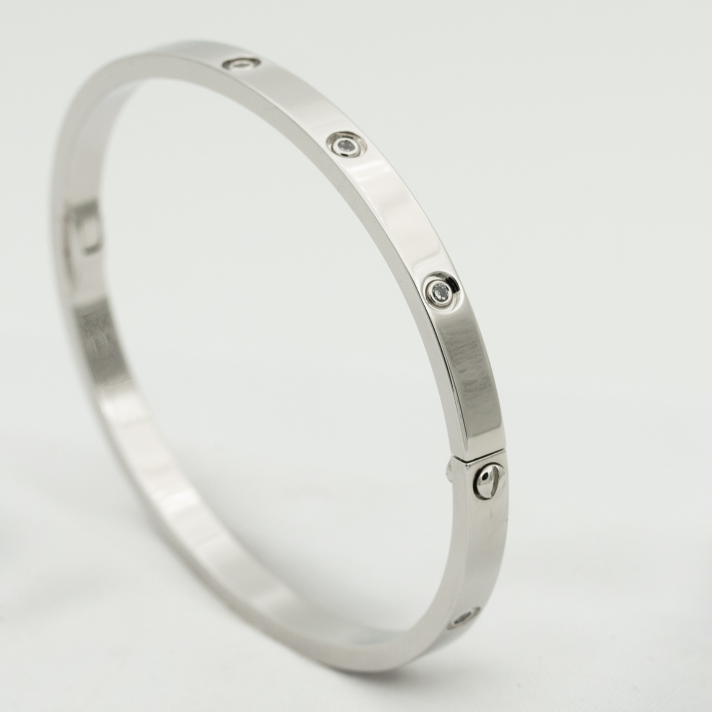 [Renovia Jewelry]LOVE BRACELET 3.65MM 10 DIAMONDS