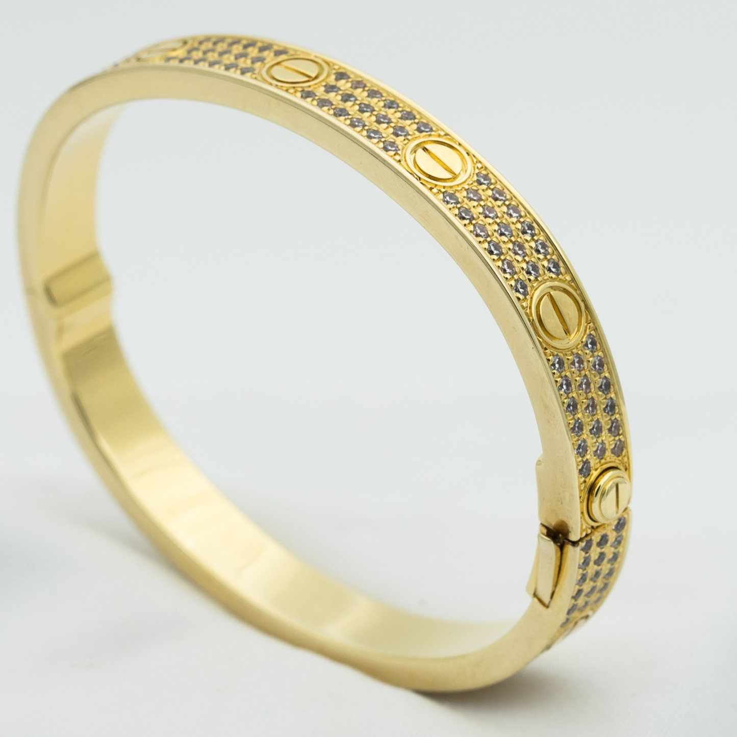 [Renovia Jewelry]LOVE BRACELET 6.1MM DIAMOND-PAVED