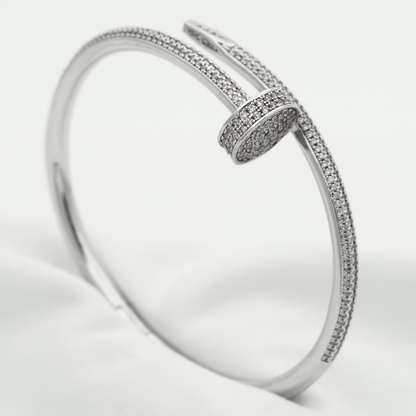 [Renovia Jewelry]JUSTE BRACELET 3.5MM ALL DIAMONDS