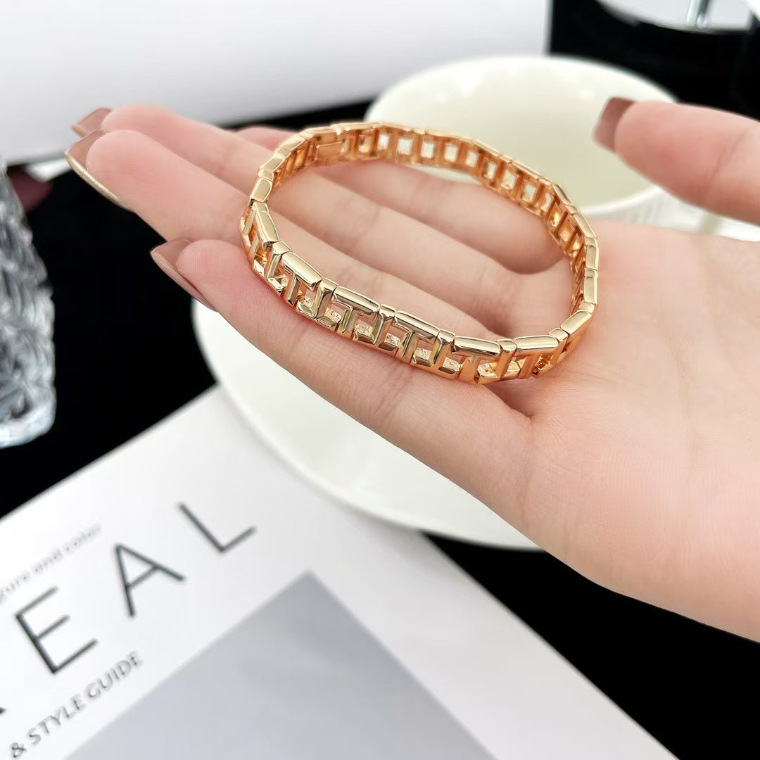 [Renovia Jewelry jewelrys]TF CHAIN BRACELET