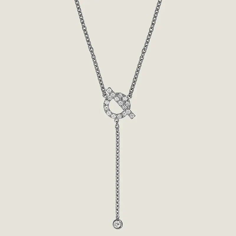 [Renovia Jewelry]FINESSE SILVER DIAMOND NECKLACE