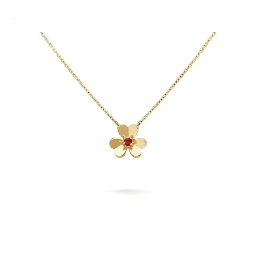 [Renovia Jewelry]FRIVOLE GOLD FLOWER NECKLACE