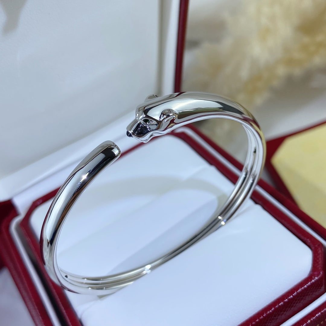 [Renovia Jewelry]PANTHERE SILVER OPEN BRACELET
