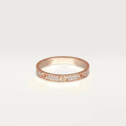 [Renovia Jewelry]LOVE RING 2.65MM DIAMOND