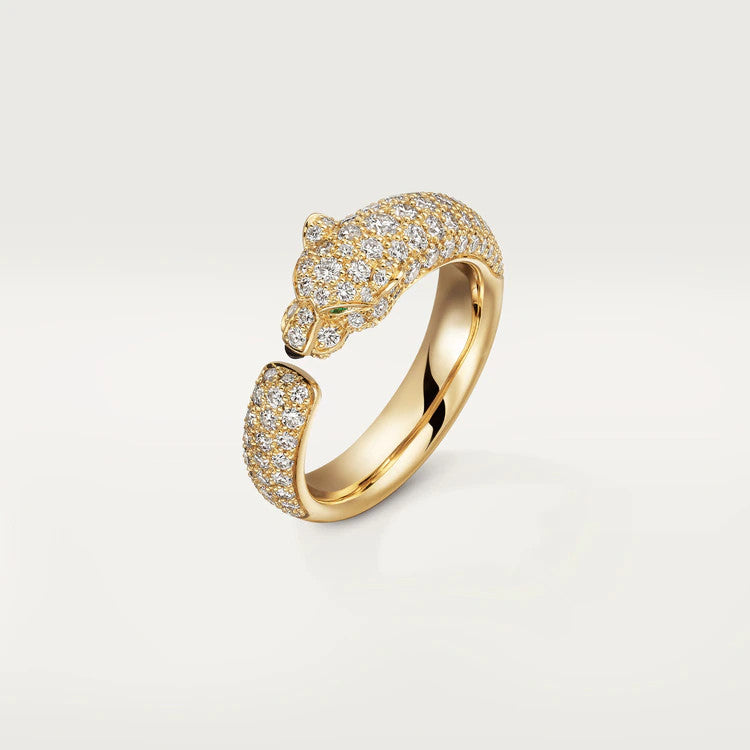 [Renovia Jewelry]PANTHERE PINK GOLD DIAMOND RING